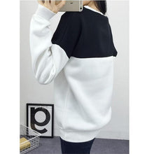 Load image into Gallery viewer, Two Tone Patchwork Sweatshirt