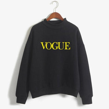 'VOGUE' Fleeced Sweatshirt