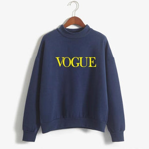 'VOGUE' Fleeced Sweatshirt
