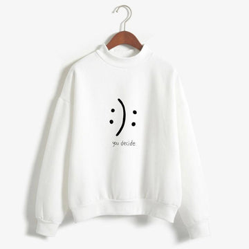 YOU DECIDE Fleeced Sweatshirt
