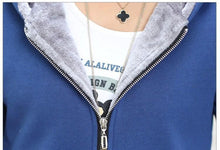 Load image into Gallery viewer, Zip-Up Thick Hoodie