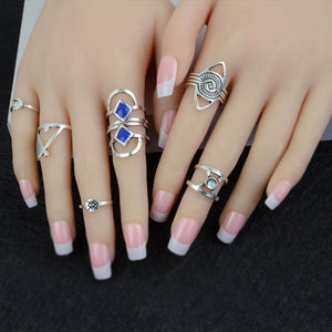 8 Piece Set Rings