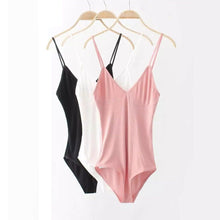 Load image into Gallery viewer, Backless Spaghetti Strap Bodysuit