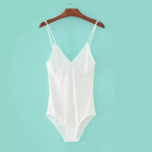 Load image into Gallery viewer, Backless Spaghetti Strap Bodysuit