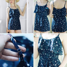 Load image into Gallery viewer, Floral Ruffled Romper