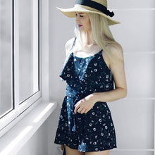 Load image into Gallery viewer, Floral Ruffled Romper