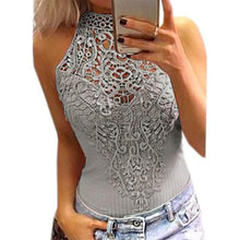 Load image into Gallery viewer, Lace Patchwork Jumpsuit
