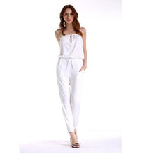 Load image into Gallery viewer, Off Shoulder Jumpsuit