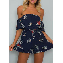 Load image into Gallery viewer, Off Shoulder Romper