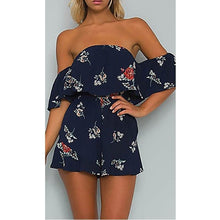 Load image into Gallery viewer, Off Shoulder Romper