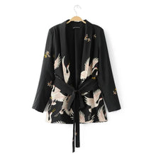 Load image into Gallery viewer, Crane Kimono