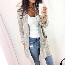Load image into Gallery viewer, Cozy Loose Knitted Wool Cardigan