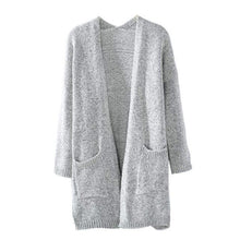 Load image into Gallery viewer, Cozy Loose Knitted Wool Cardigan