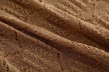 Load image into Gallery viewer, Hollow Out Knitted Crop Sweater