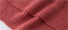 Load image into Gallery viewer, Knitted Lace-Up Sweater