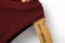 Load image into Gallery viewer, Knitted Off Shoulder Sweater