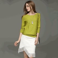 Load image into Gallery viewer, Batwing Knitted Sweater