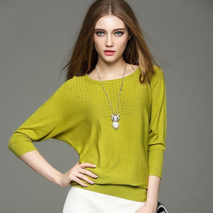 Batwing Knitted Sweater