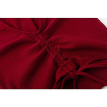 Load image into Gallery viewer, Ruched V-Neck Shirt