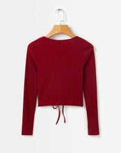 Load image into Gallery viewer, Ruched V-Neck Shirt