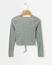 Load image into Gallery viewer, Ruched V-Neck Shirt