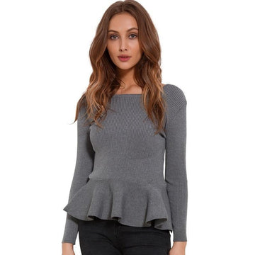 Ruffled Sweater