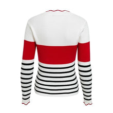Load image into Gallery viewer, Scallop Collar &amp; Cuff Knitted Shirt