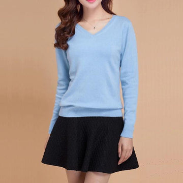 Solid Wool Sweater