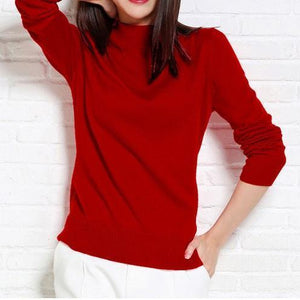 Solid Wool Sweater