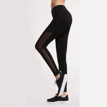 Load image into Gallery viewer, Mesh Patchwork Sports Leggings
