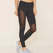 Load image into Gallery viewer, Mesh Patchwork Sports Leggings