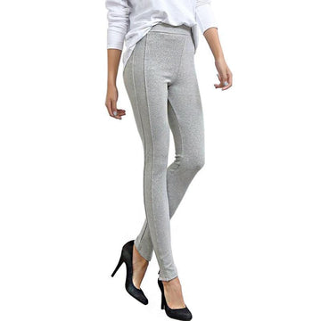 Solid Patchwork Leggings