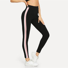 Load image into Gallery viewer, Striped Workout Leggings