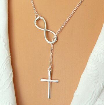 Infinity Cross Pendant