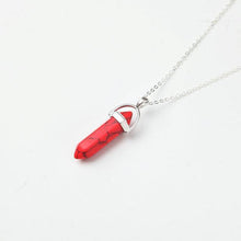 Load image into Gallery viewer, Natural Stone Pendant Necklace