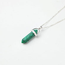 Load image into Gallery viewer, Natural Stone Pendant Necklace