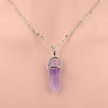 Load image into Gallery viewer, Natural Stone Pendant Necklace