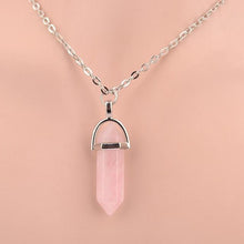 Load image into Gallery viewer, Natural Stone Pendant Necklace