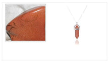 Load image into Gallery viewer, Natural Stone Pendant Necklace