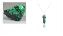 Load image into Gallery viewer, Natural Stone Pendant Necklace
