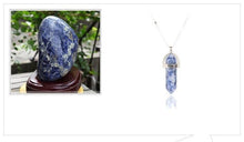 Load image into Gallery viewer, Natural Stone Pendant Necklace