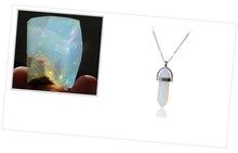 Load image into Gallery viewer, Natural Stone Pendant Necklace