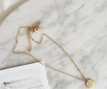 Load image into Gallery viewer, Round Pendant Necklace