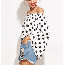 Load image into Gallery viewer, Casual Flare Sleeve Off-Shoulder