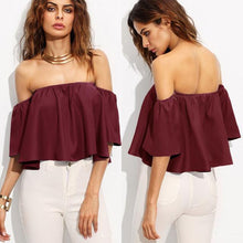 Load image into Gallery viewer, Casual Off-Shoulder