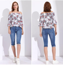 Load image into Gallery viewer, Flared Sleeve Off-Shoulder