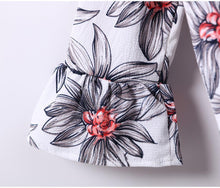 Load image into Gallery viewer, Flared Sleeve Off-Shoulder