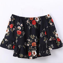 Load image into Gallery viewer, Floral Off-Shoulder