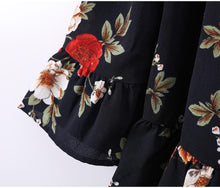 Load image into Gallery viewer, Floral Off-Shoulder