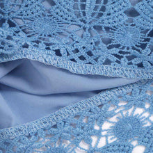 Load image into Gallery viewer, Lace Patchwork Off-Shoulder